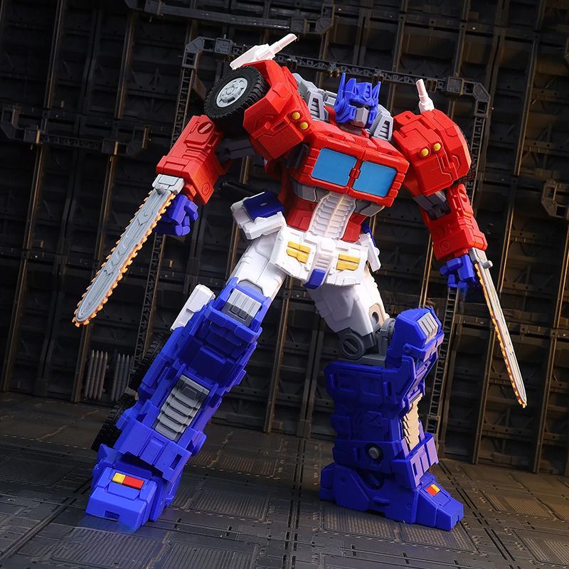 Model Kit Megazord - Gotowy, drukowany w 3D transformowalny Optimus
