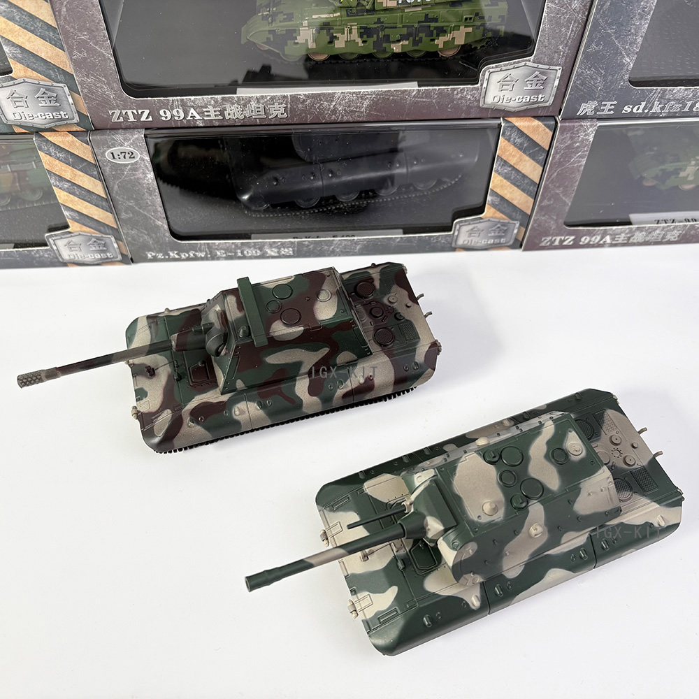 Model Kit Tank - Model niemieckiego czołgu E-100 w skali