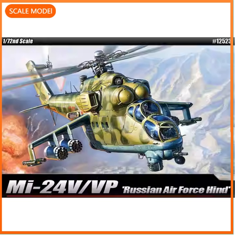 Model Kit Academy - Zestawy modelarskie 1/72 Academy 12523 Mi-24V/VP,