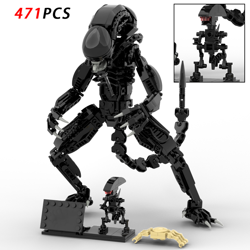 Model Kit Ultron - Klocki konstrukcyjne Xenomorph Facehugger Figurka Akcji