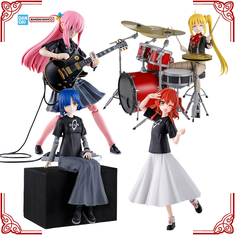 Model Kit Bocchi The Rock - Oryginalny Bandai Bocchi The Rock! Zestaw