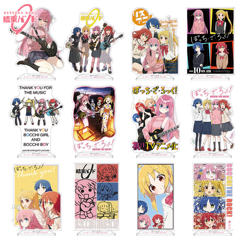 Model Kit Bocchi The Rock - Bocchi The Rock! Figurki akrylowe, japońskie