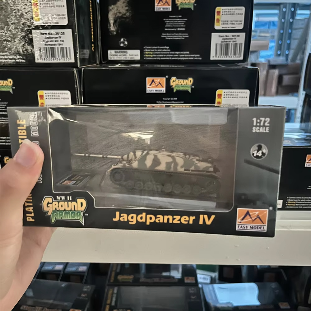 Model Kit Tank - Easymodel 36126 1/72 Skala Jagdpanzer IV