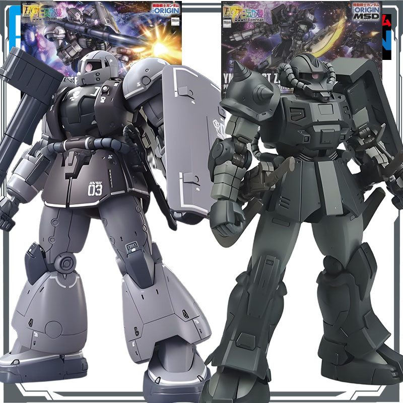 Model Kit Zaku - Oryginalny model do składania Bandai GUNDAM