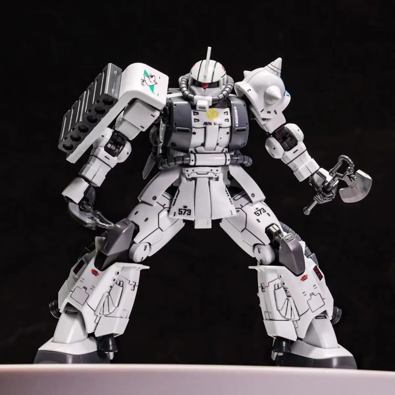 Model Kit Zaku - GTO ZAKU II Biały Wilk Shin
