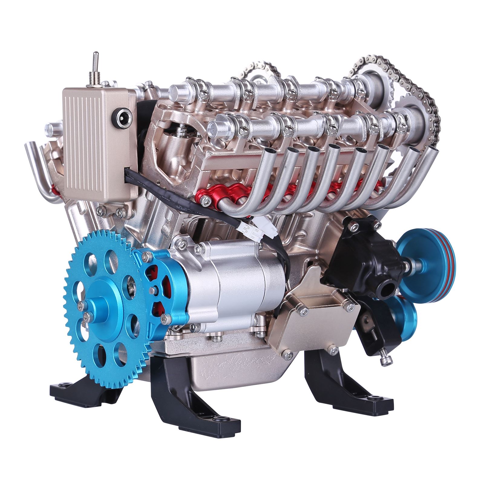 Model Kit Engine V8 - 500+ szt. DIY Model Silnika V8
