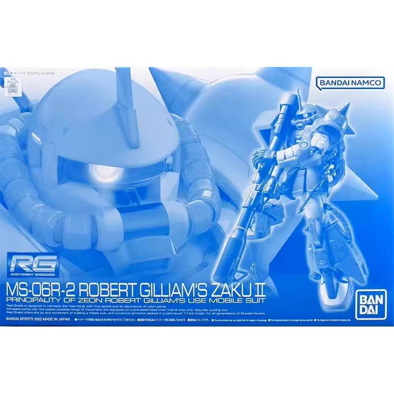 Model Kit Zaku - Bandai Gundam Model Kit RG Blast