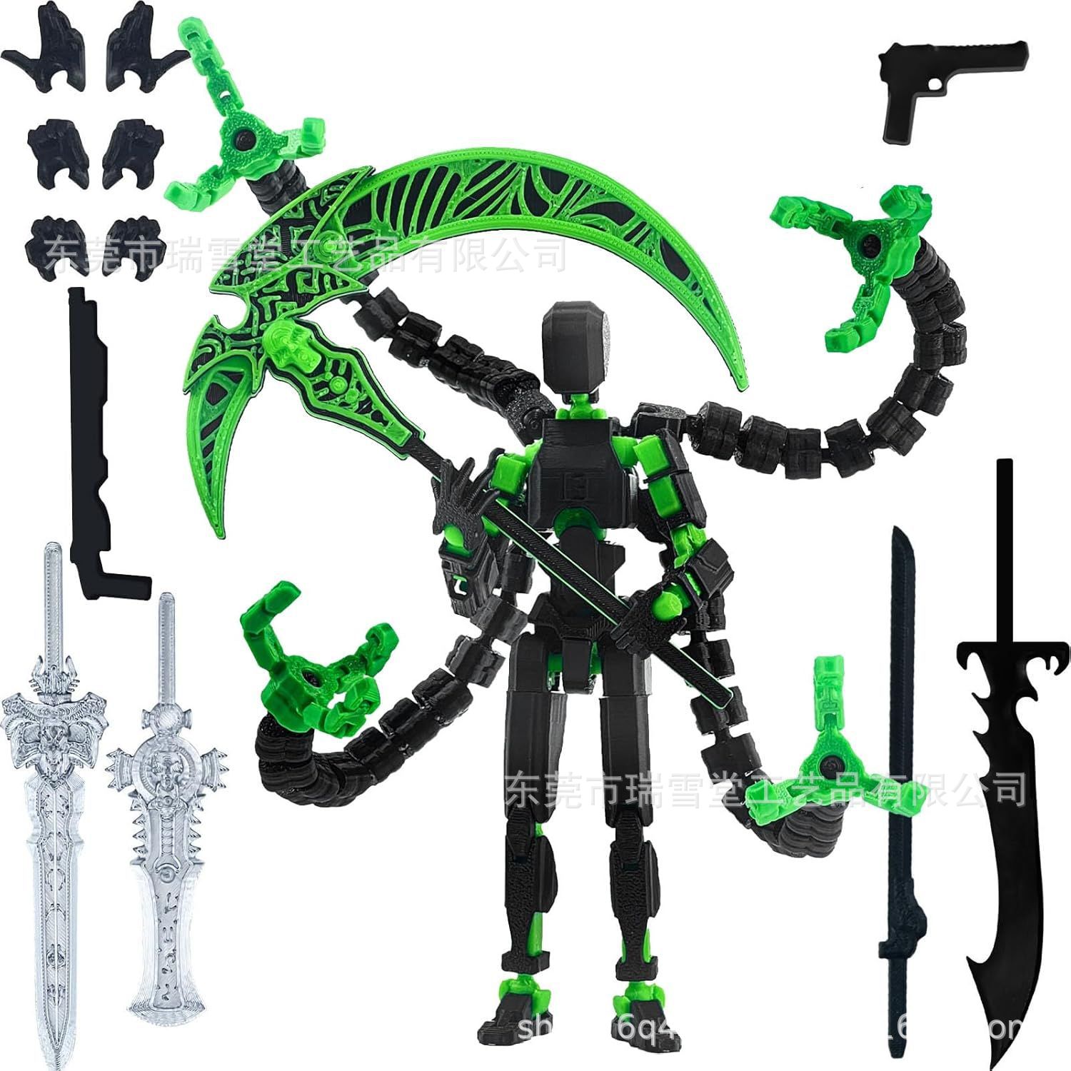 Model Kit Megazord - Figurka Akcji Hot 13, Manekin, Szermierz
