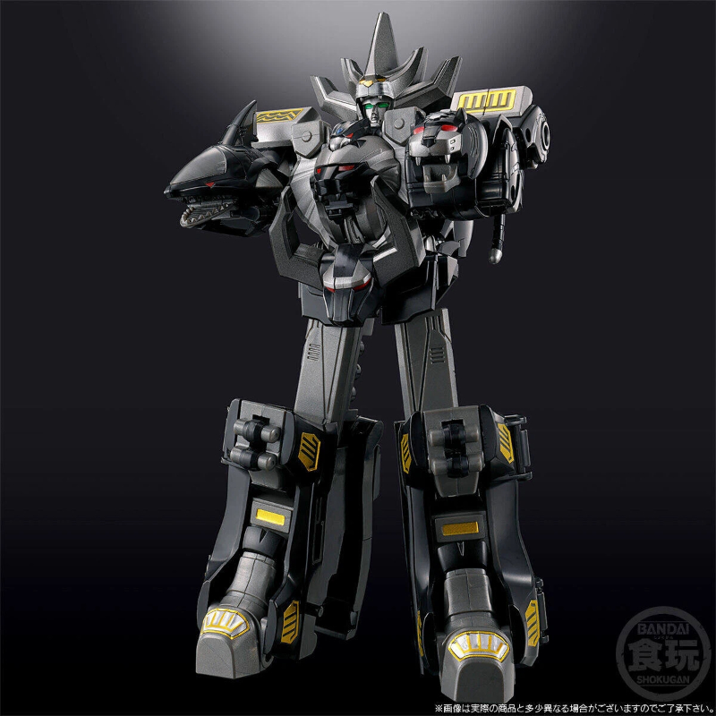 Model Kit Megazord - Figurka Akcji Bandai Smp Gaoking Black