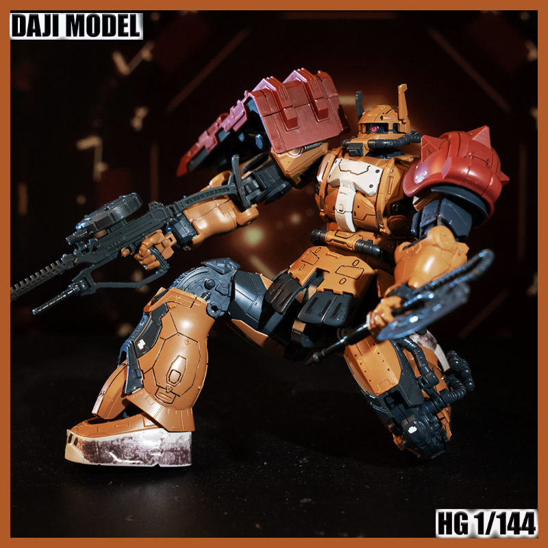 Model Kit Zaku - Gorący Nowy Model DAJI HG 1/144