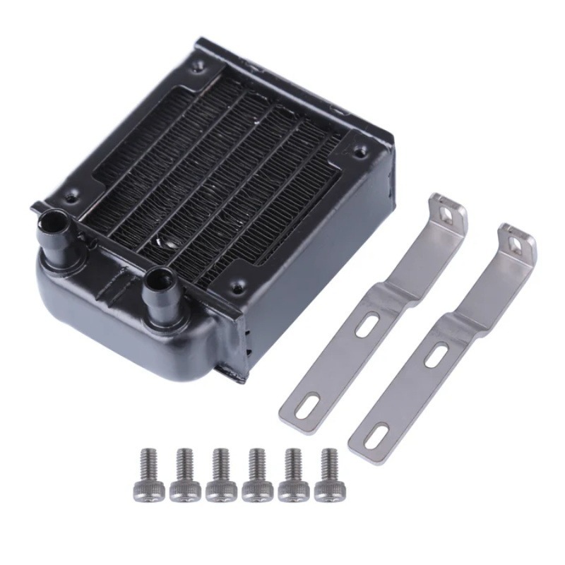 Model Kit Engine V8 - Zestaw chłodnicy TOYAN z zbiornikiem wody,