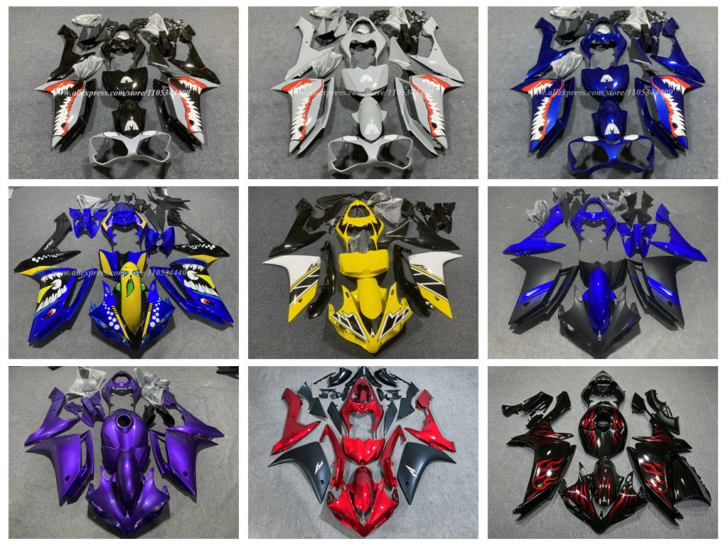 Model Kit Yamaha R1 - 4 Nowe osłony aerodynamiczne ABS -