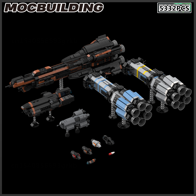 Klocki MOC Statek Kosmiczny St – Model Kit Battleship recenzja i cena