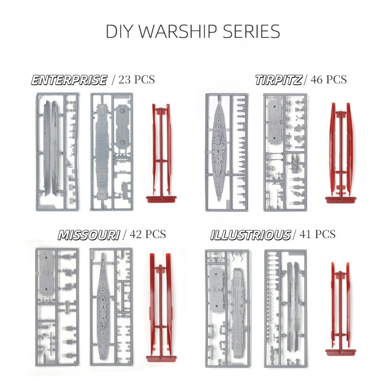 1/2000 Model okrętu wojennego: – Model Kit Battleship recenzja i cena