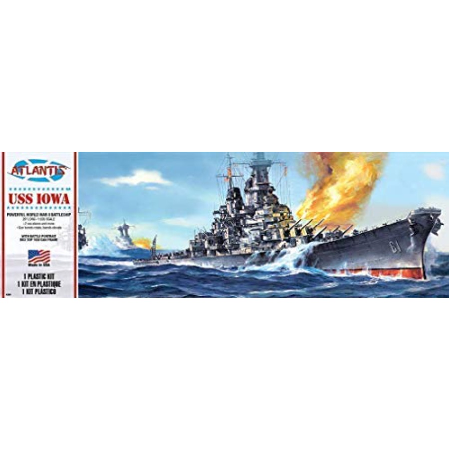 Plastikowy model do składania  – Model Kit Uss Iowa recenzja i cena