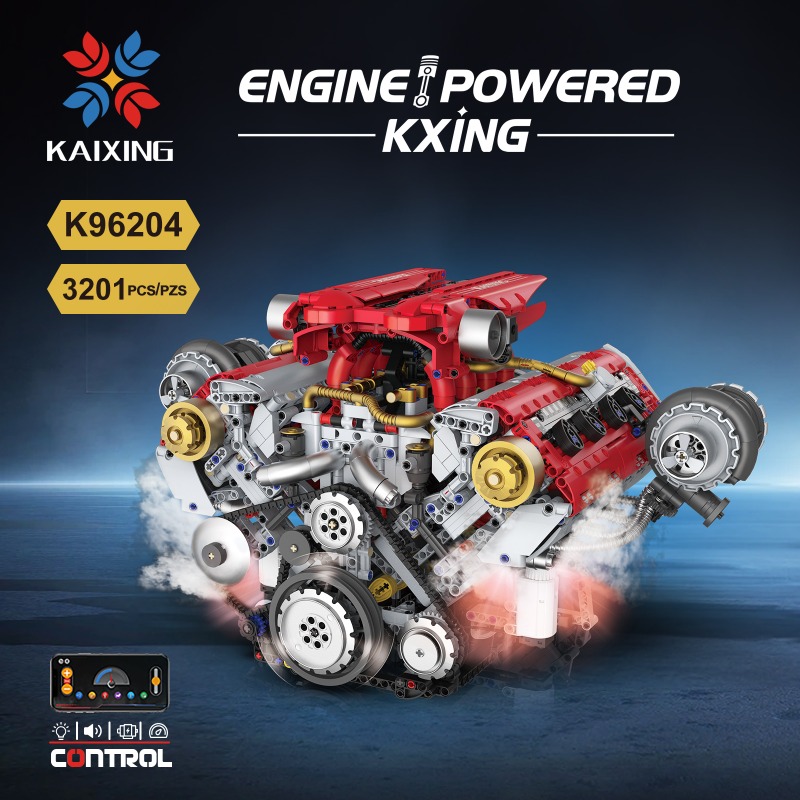 Zestaw klocków konstrukcyjnych – Model Kit Engine V8 recenzja i cena