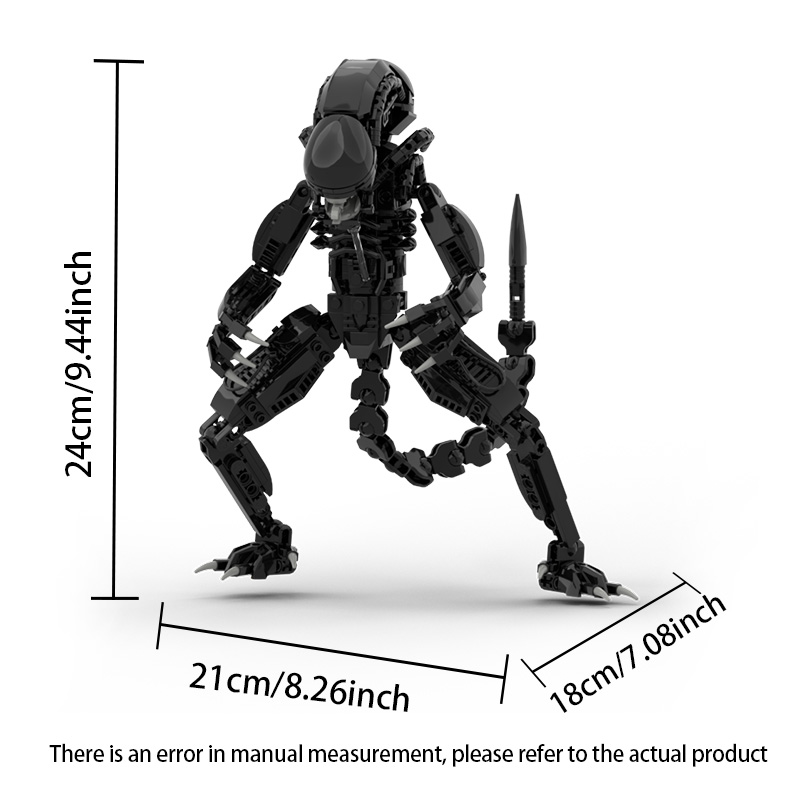Klocki konstrukcyjne Xenomorph – Model Kit Ultron recenzja i cena