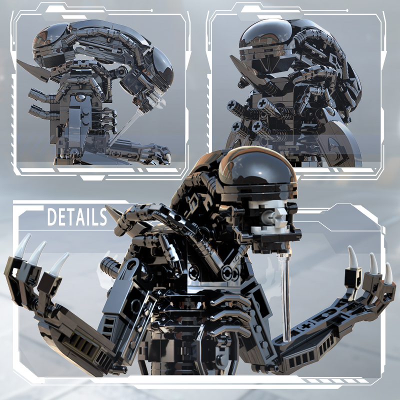 Klocki konstrukcyjne Xenomorph – Model Kit Ultron recenzja i cena