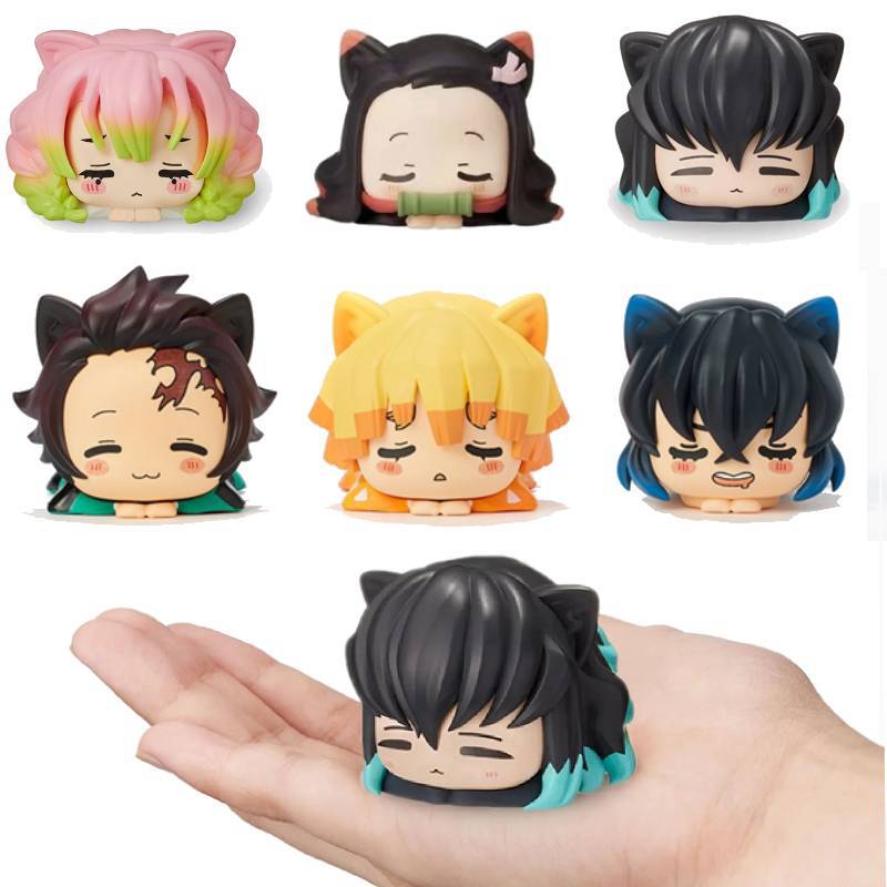 6 SZT./Zestaw Figurki Anime De – Model Kit Zenitsu recenzja i cena