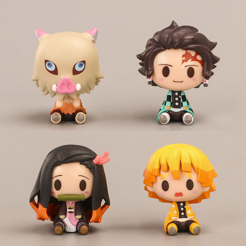 4 szt./zestaw Figurki Demon Sl – Model Kit Zenitsu recenzja i cena