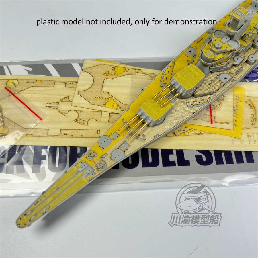Drewniana pokładka w skali 1/7 – Model Kit Uss Iowa recenzja i cena
