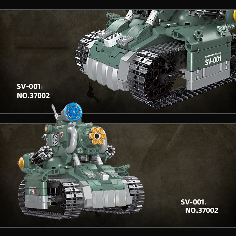 Techniczny model czołgu SV-001 – Model Kit Metal Slug recenzja i cena