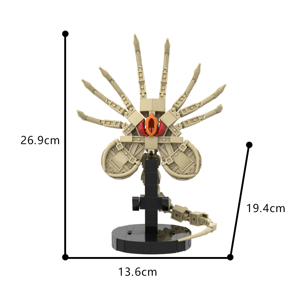 Gobricks MOC Alien Facehugger  – Model Kit Ultron recenzja i cena
