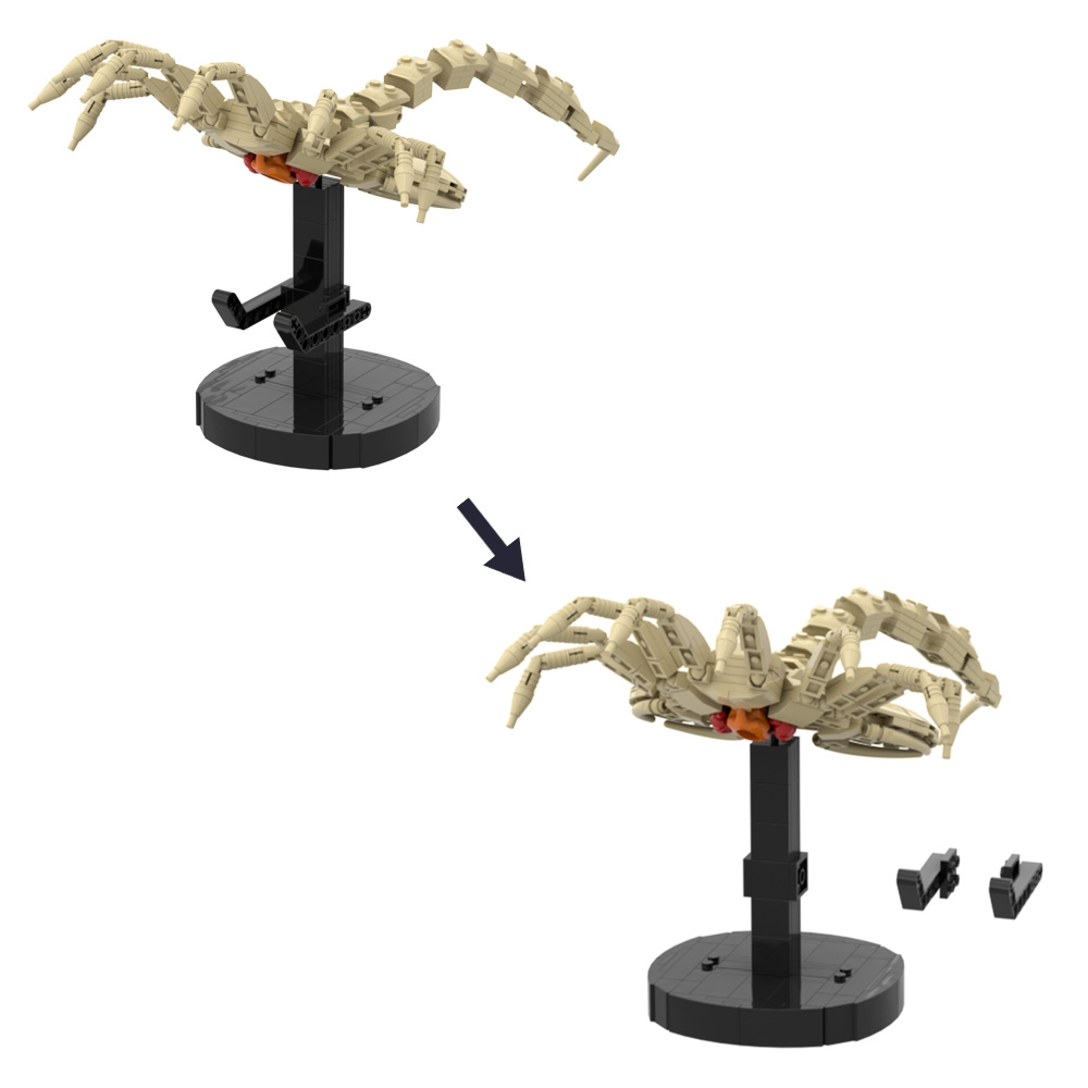 Gobricks MOC Alien Facehugger  – Model Kit Ultron recenzja i cena