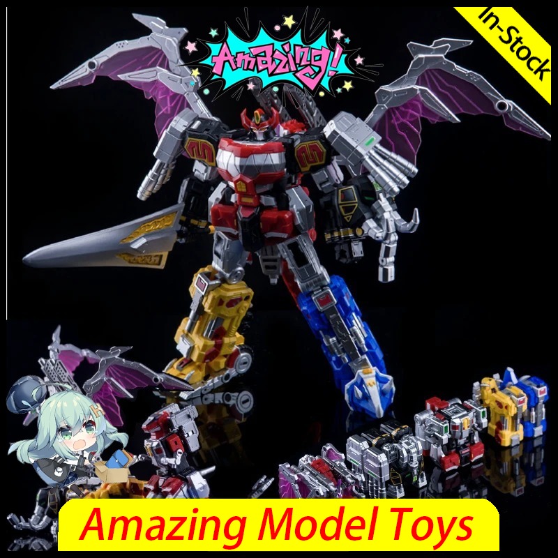 Figurki akcji Lucky Cat MICRO  – Model Kit Megazord recenzja i cena