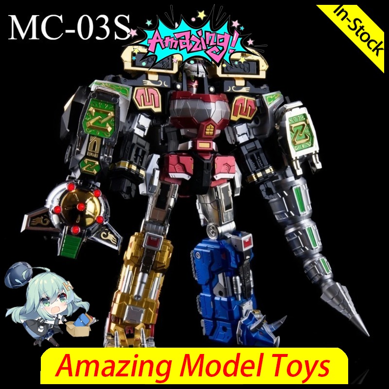 Figurki akcji Lucky Cat MICRO  – Model Kit Megazord recenzja i cena