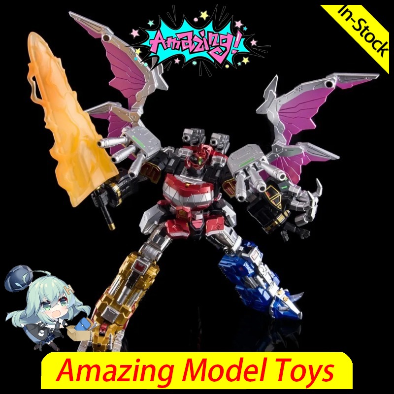 Figurki akcji Lucky Cat MICRO  – Model Kit Megazord recenzja i cena