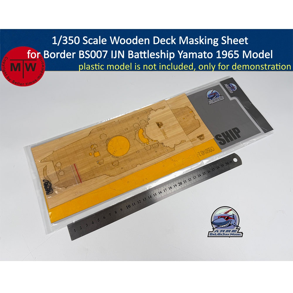 Drewniana naklejka maskująca n – Model Kit Battleship recenzja i cena