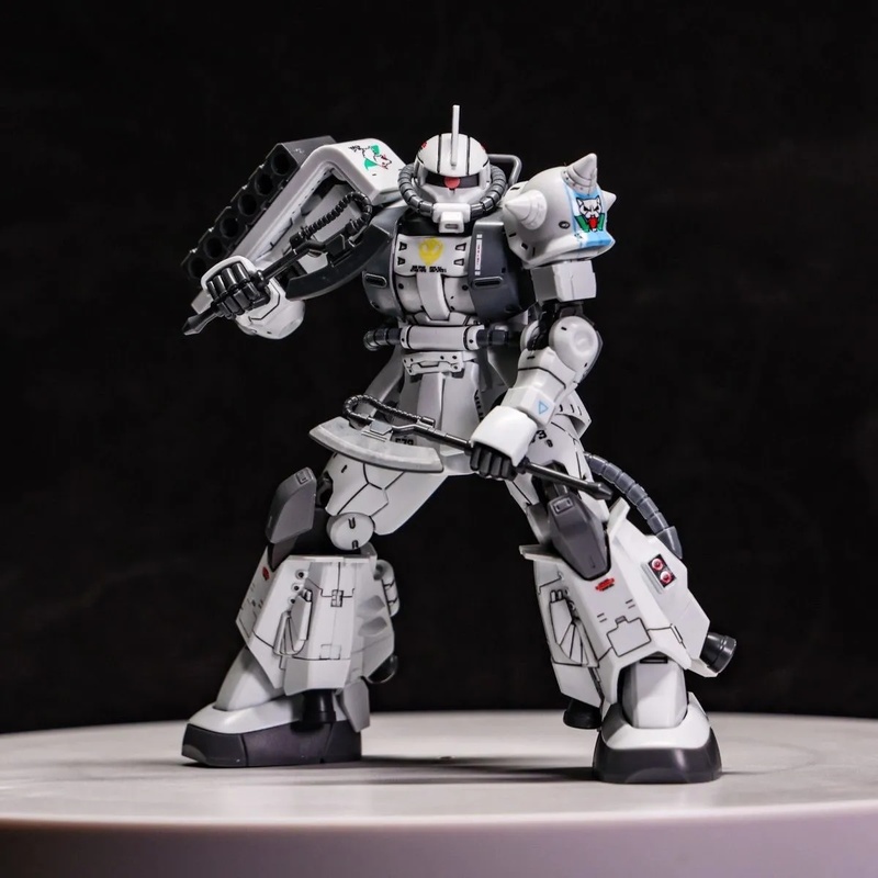 GTO ZAKU II Biały Wilk Shin Ma – Model Kit Zaku recenzja i cena