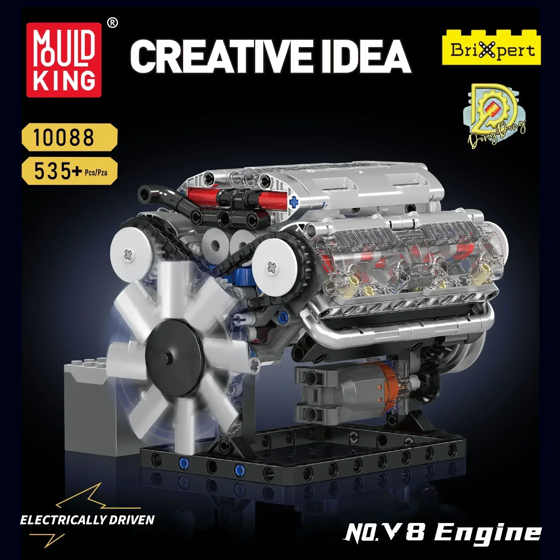 Zestawy klocków konstrukcyjnyc – Model Kit Engine V8 recenzja i cena