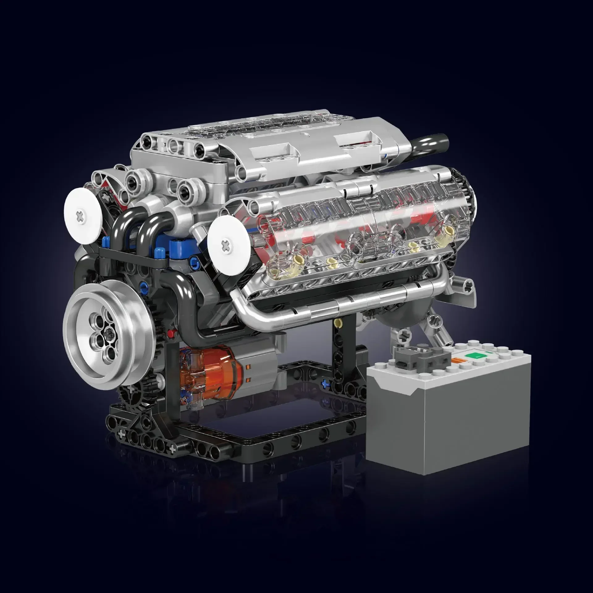 Zestawy klocków konstrukcyjnyc – Model Kit Engine V8 recenzja i cena