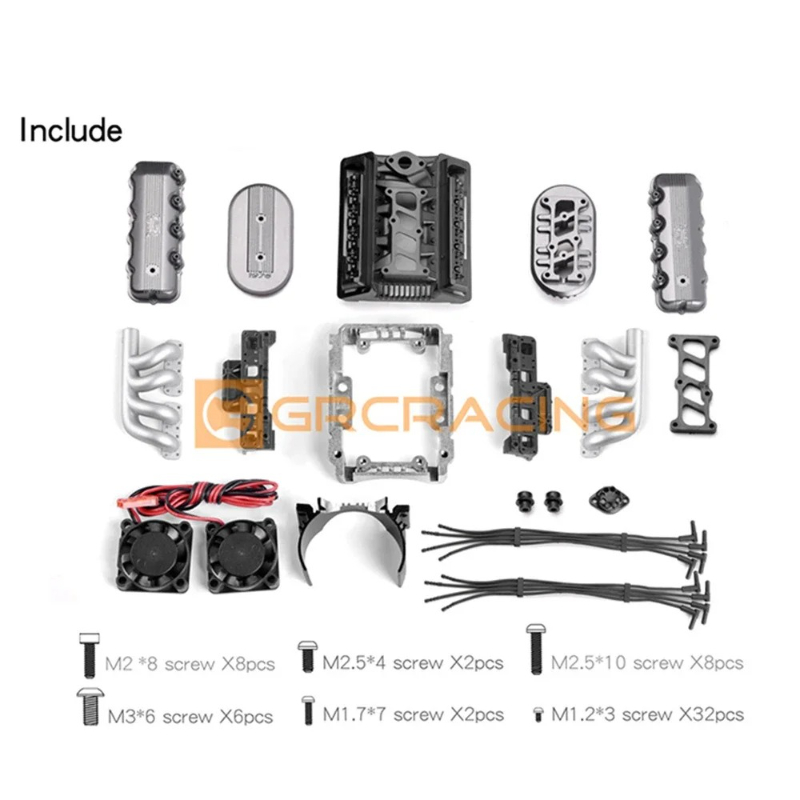 Klasyczny symulowany silnik V8 – Model Kit Engine V8 recenzja i cena