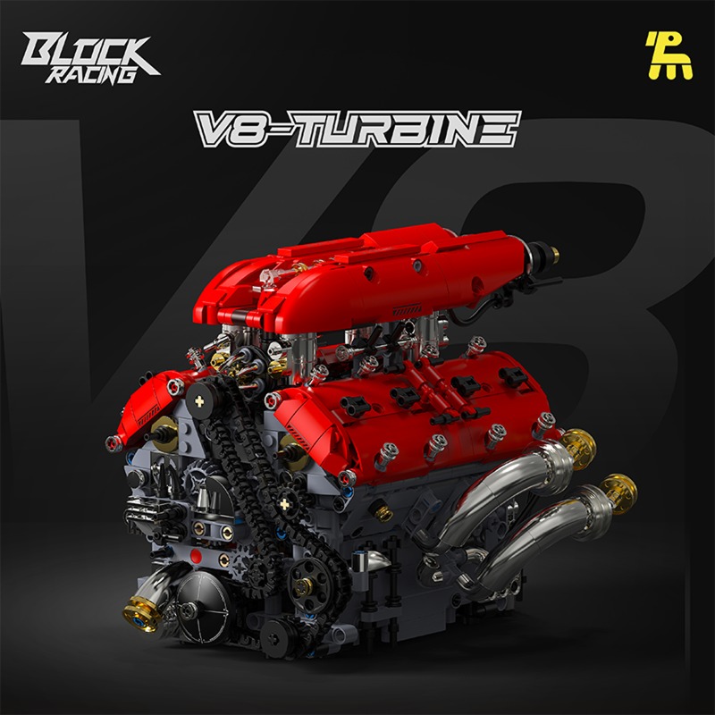 Zestaw do budowy silnika T5011 – Model Kit Engine V8 recenzja i cena