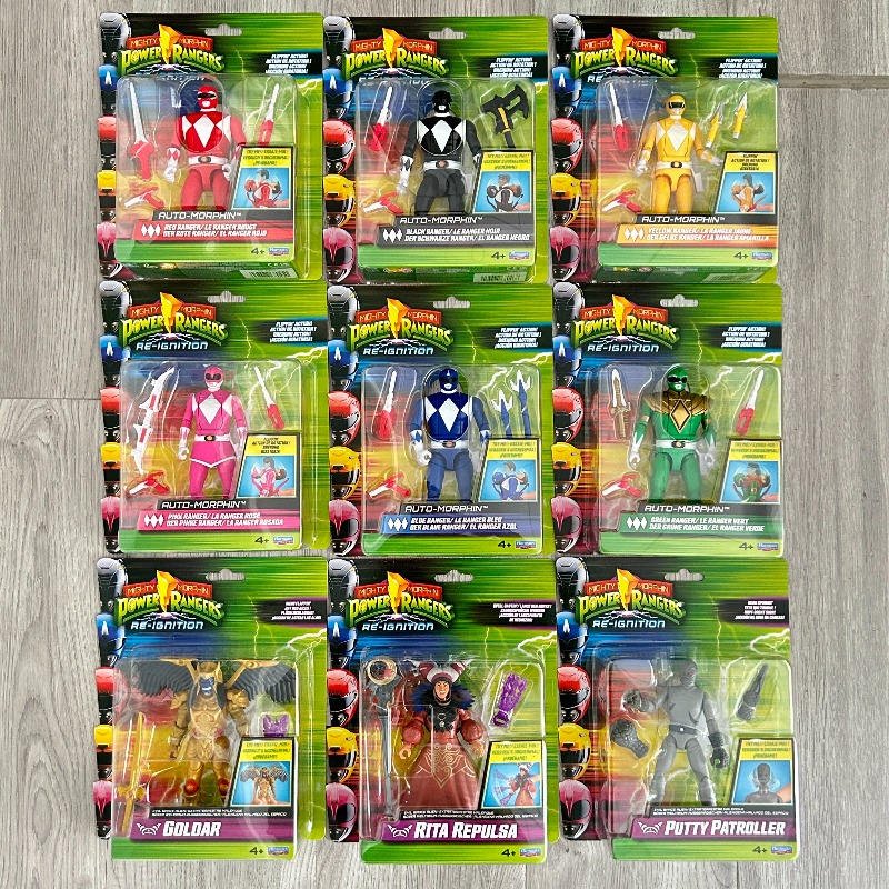 Figurki Playmates Mighty Morph – Model Kit Megazord recenzja i cena