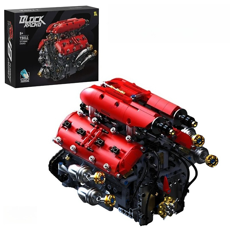 T5011 1370 elementów Symulacja – Model Kit Engine V8 recenzja i cena