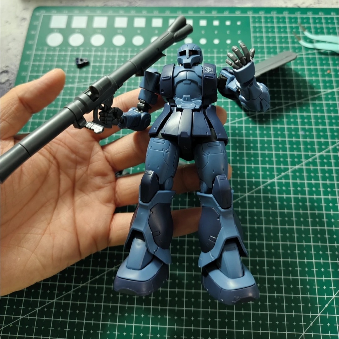 GTO MS-05 HG 1/144 Zaku Black  – Model Kit Zaku recenzja i cena