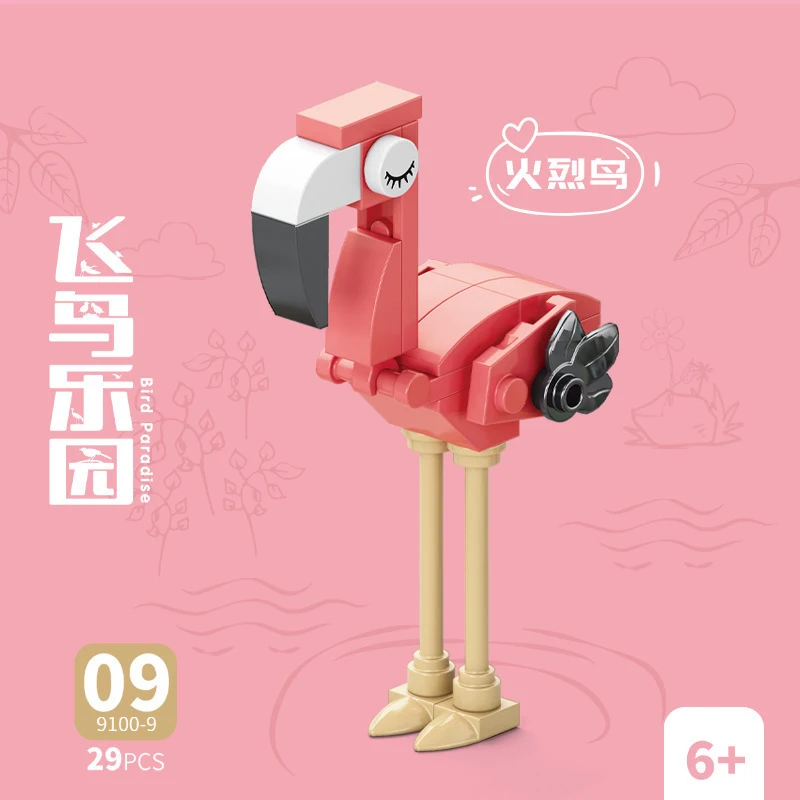 Klocki Zwierzęta Ptak Raj Kruk – Model Kit Bandai recenzja i cena