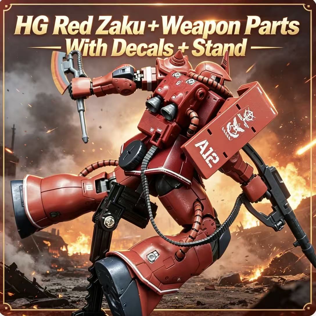 024HG Char's Custom Old Type R – Model Kit Zaku recenzja i cena