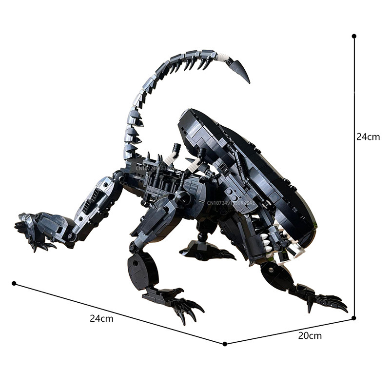 MOC Aliened Monster Building B – Model Kit Ultron recenzja i cena