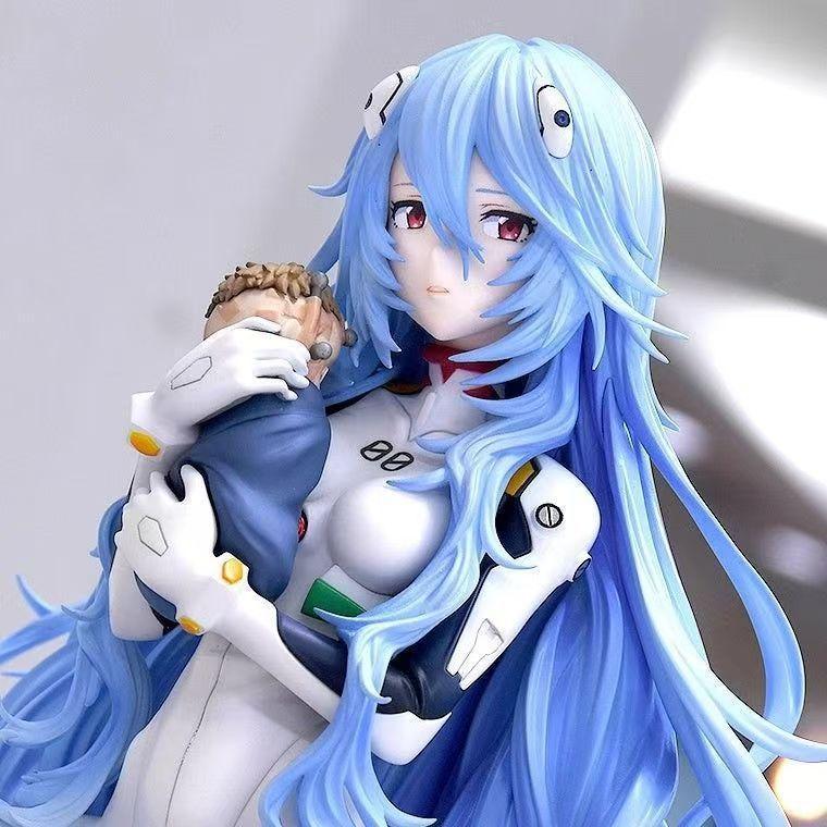 Figurka Rei Ayanami klęczącej  – Model Kit Bandai recenzja i cena