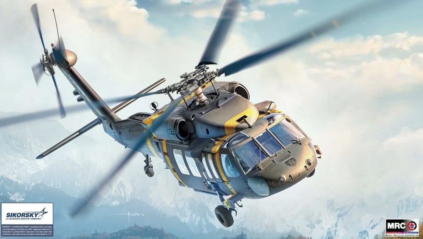 Academy Hobby 12135 1/35 UH-60 – Model Kit Academy recenzja i cena
