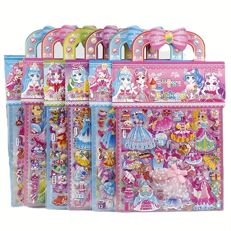Princess Dress Up Puffy Naklej – Model Kit Eva recenzja i cena