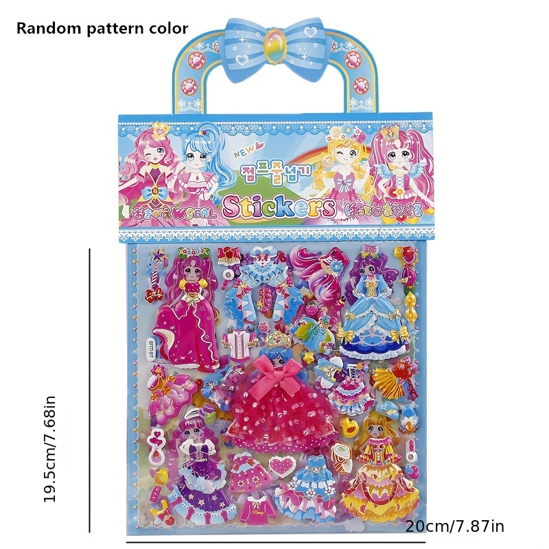 Princess Dress Up Puffy Naklej – Model Kit Eva recenzja i cena