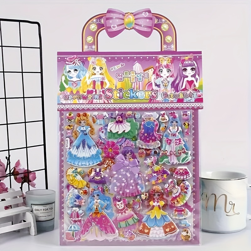 Princess Dress Up Puffy Naklej – Model Kit Eva recenzja i cena